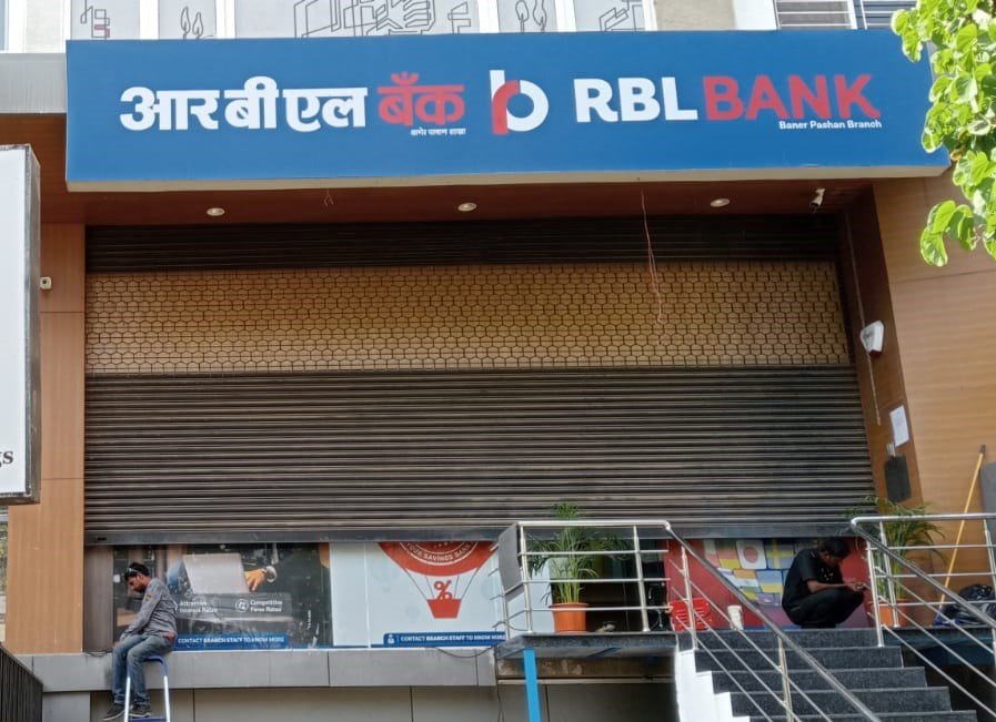 Rolling shutter repair - RBL Bank branch, Pune