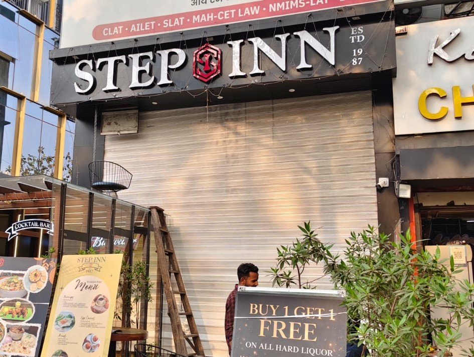 Rolling shutter repair - Step Inn, Pune